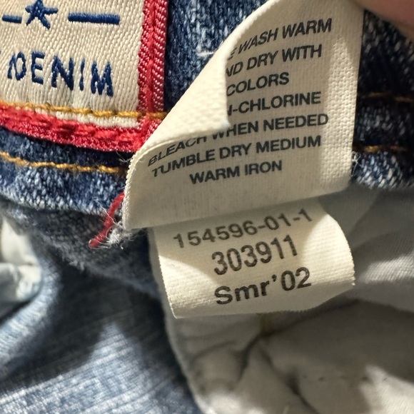 Old Navy Culottes Jeans Womens Classic Blue Vintage Denim Jeans Women Size 6 - Picture 7 of 16